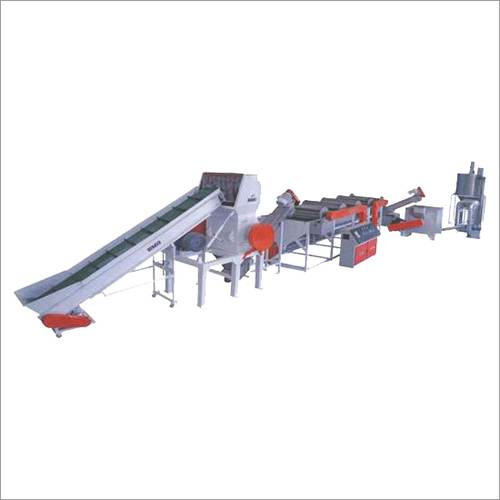 Automatic Pe Pp Film Cleaning Line