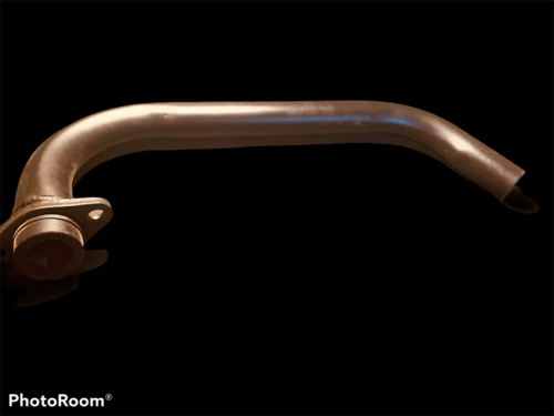 Bend Pipe Platina -125 - Color: Black