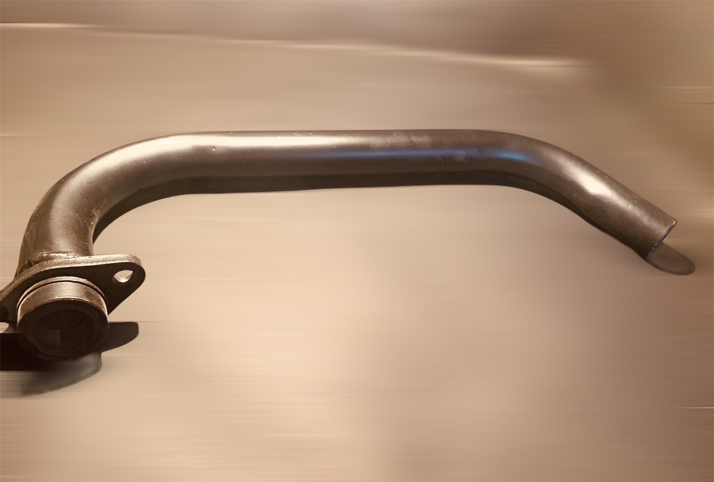 Bend Pipe Platina -125 - Color: Black