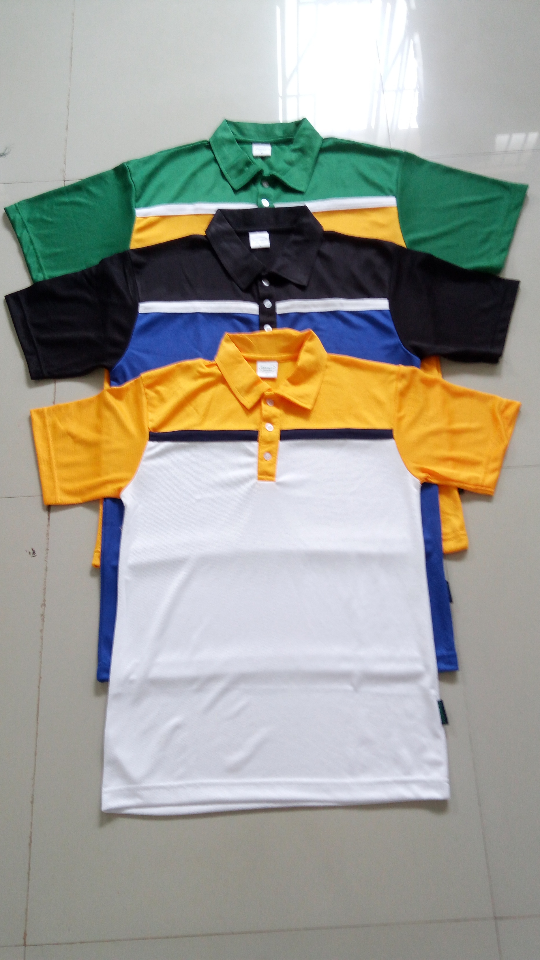 Corporate Polo T Shirt - Cotton Fabric, Short Sleeves , Polo Collar With Embroidered Detailing For Male Professionals