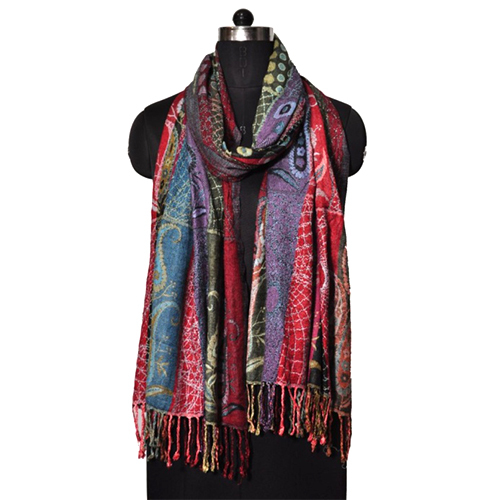 Viscose Lycra Stole - 30x150 Cms, 95% Viscose 5% Lycra Blend For Ultimate Comfort