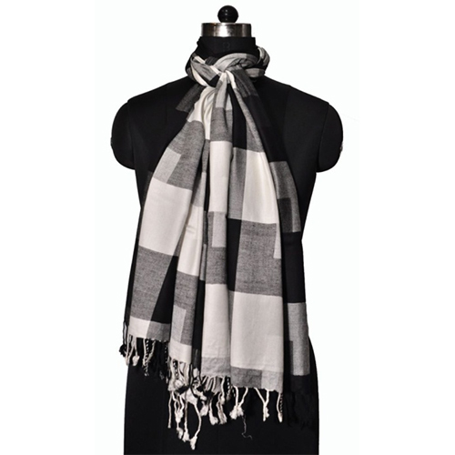 Viscose Multi Check Stole