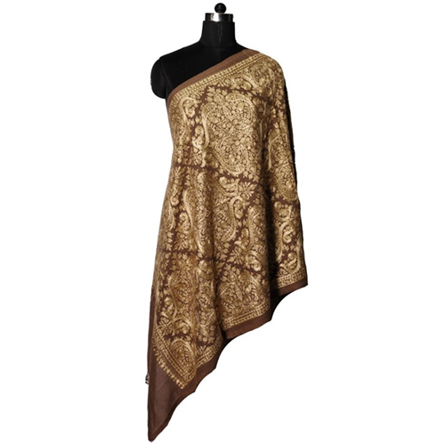 Wool Self Jaal Stoles