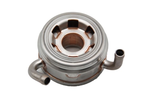 Oil Cooler Assembly - 1g646-37010 | Durable Metal Construction, High-Output Efficiency for Kubota Machinery