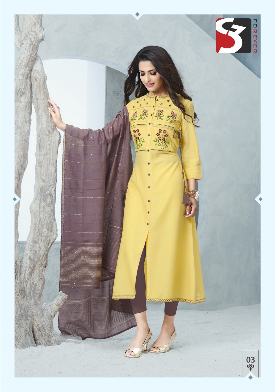 Dry Cleaning Richie-rich Heavy Kurtis With Dupatta
