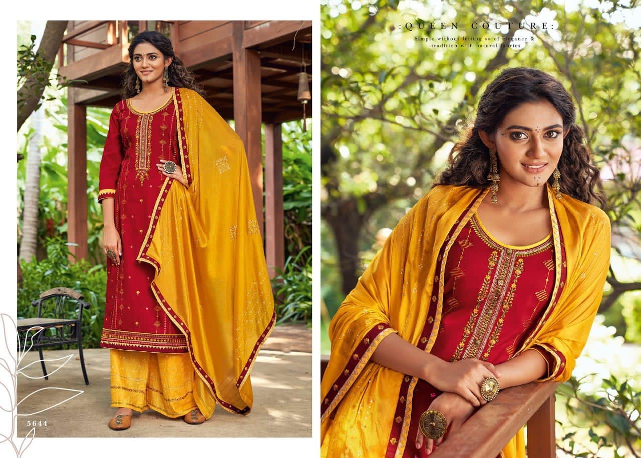 Safari Jam Silk With Embroidery Work Application: Women Material