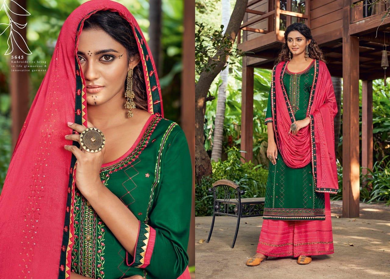 Safari Jam Silk With Embroidery Work Application: Women Material