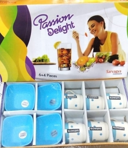 Passion Delight - Glass Bowls, Set of 3 | Art & Collectible, Business Gift, Holiday Decoration & Gift