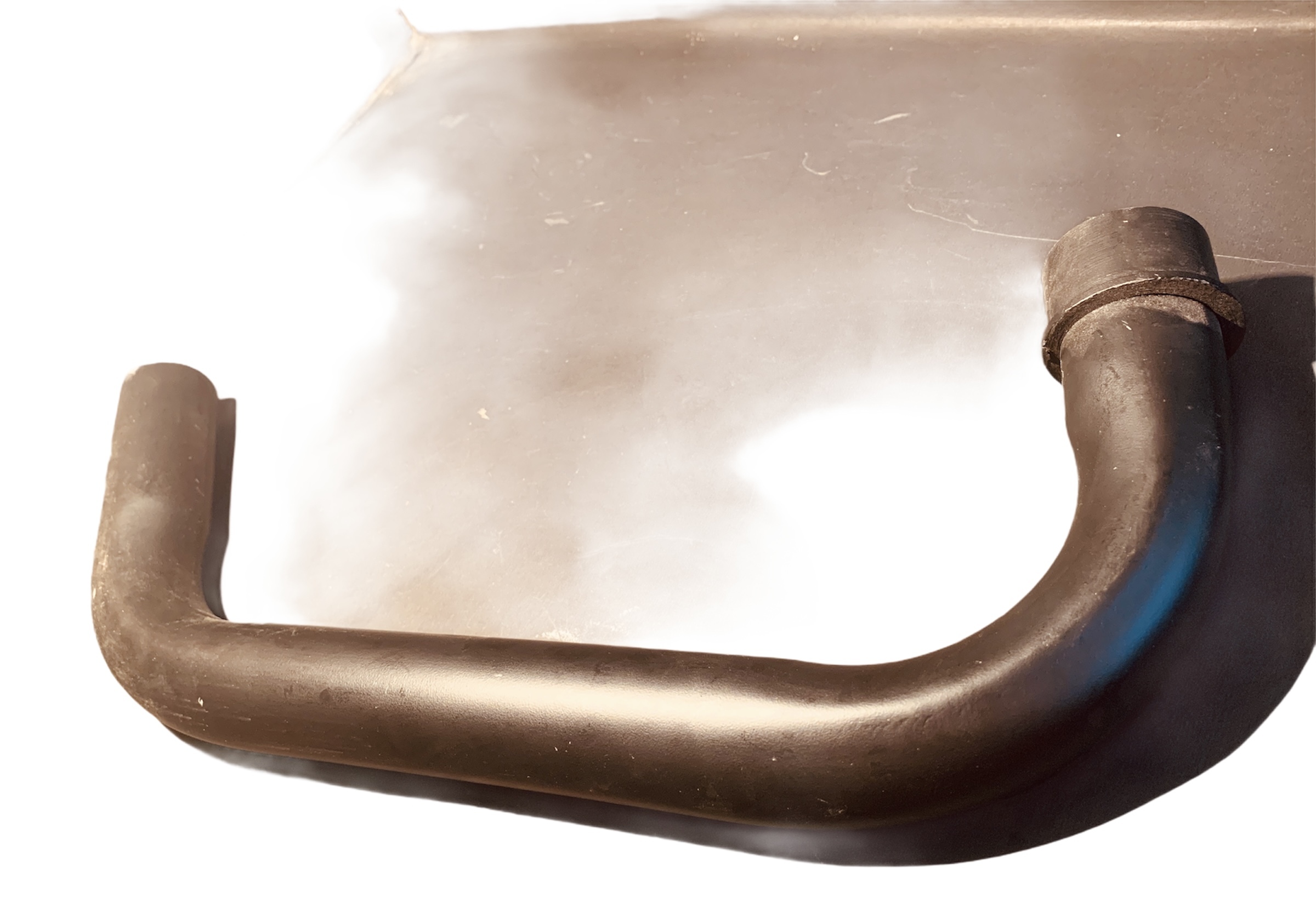 Two Wheeler Exhaust System Bend Pipe Pulsar Dtsi Black (Discover Black)