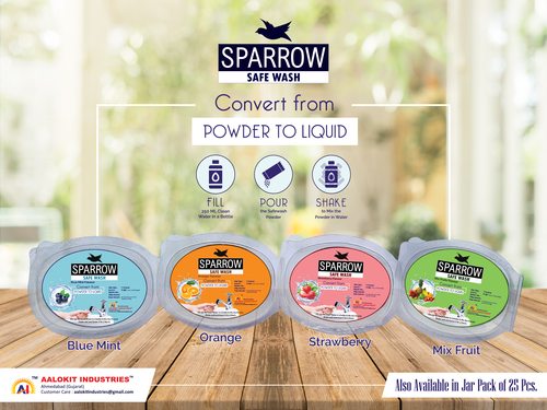 हैंड वॉश पाउडर