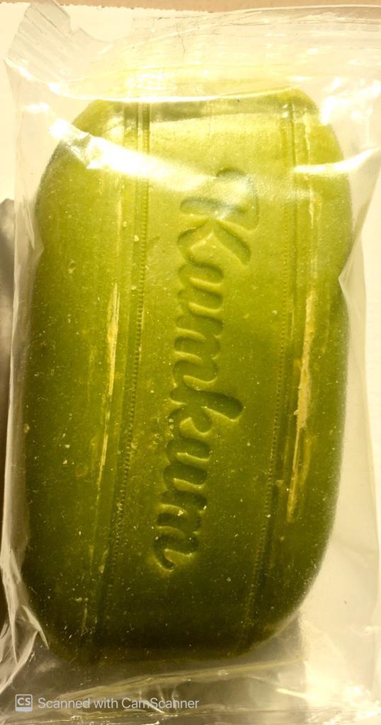 Green Herbal Kumkum Soap