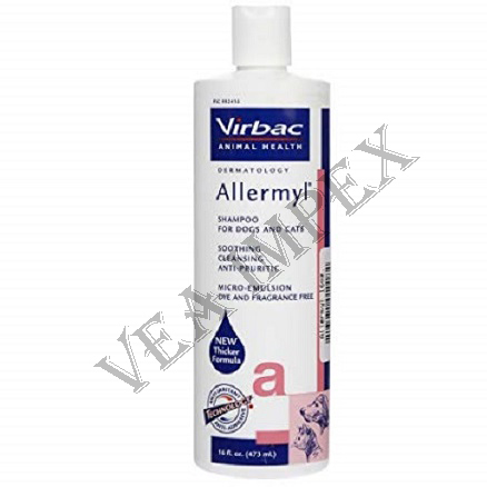 कुत्तों और बिल्लियों के लिए एलर्मिल शैम्पू सामग्री: रसायन