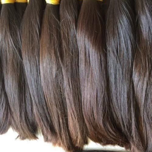Natural Brown Indian Virgin Silky Straight Human Hair