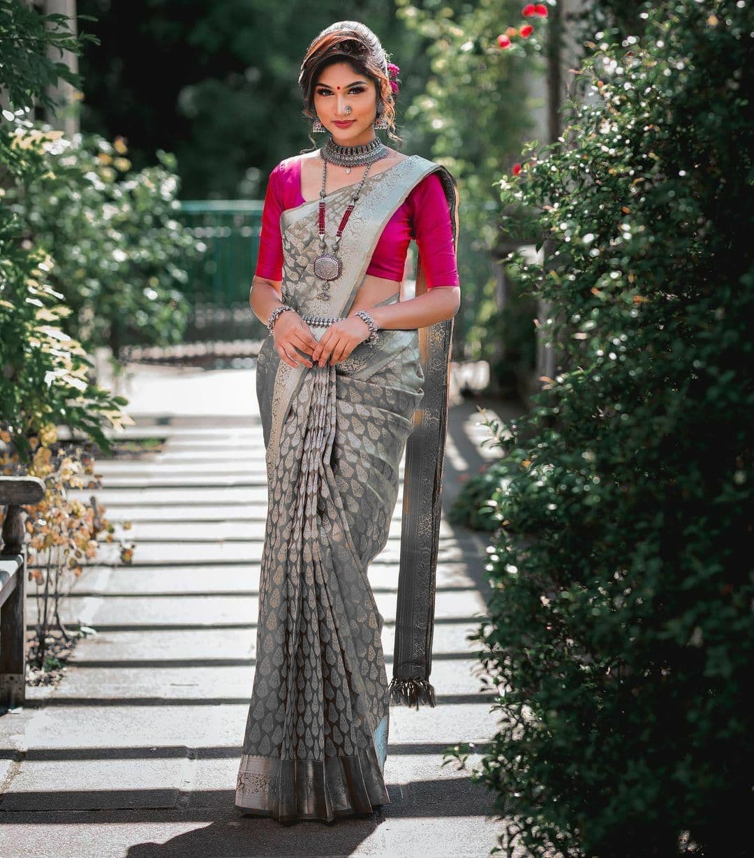 Multi Colour South Indian Beauty