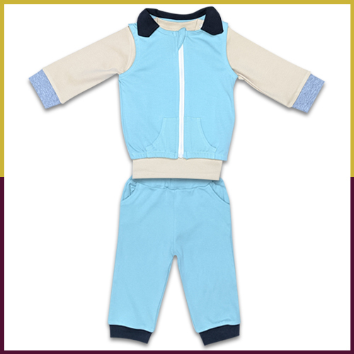 Baby Boy Romper Suit - Cotton, Size M/l/s | Red And Blue, Full Sleeves, Trendy Style, Anti-uv, Quick Dry, Washable, Customized Logo