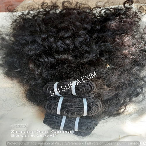 नेचुरल ब्राउन फर्स्ट क्वालिटी इंडियन वर्जिन मशीन वेट ह्यूमन हेयर