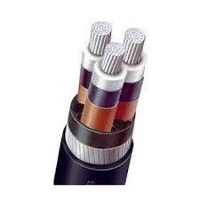 High Tension Cable - 10mm² XLPE Insulated, Aluminum & Copper Conductor | 15kV Voltage Rating, 100A Current Rating, PVC Jacketed