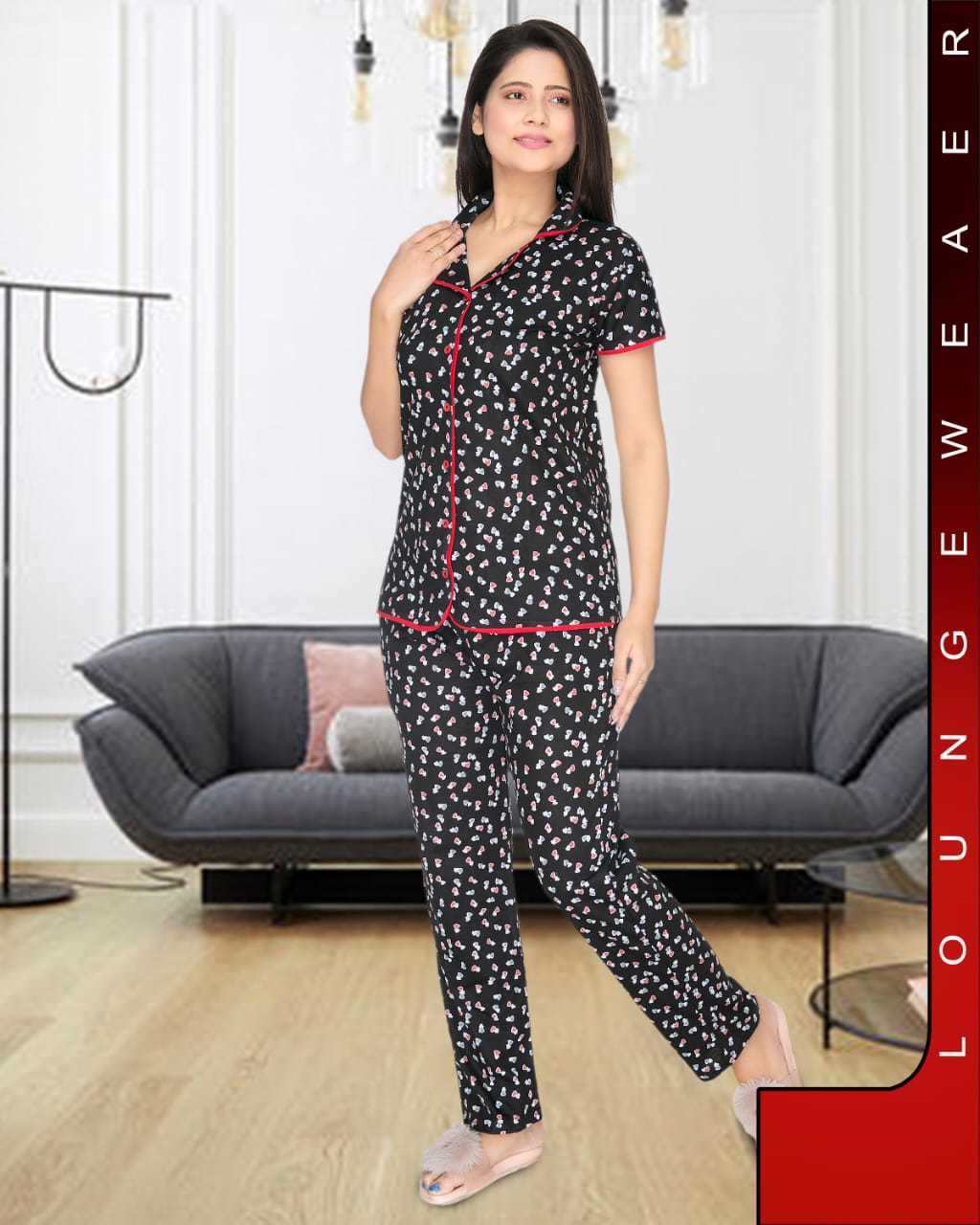 Multi Color Ladies Loungewear