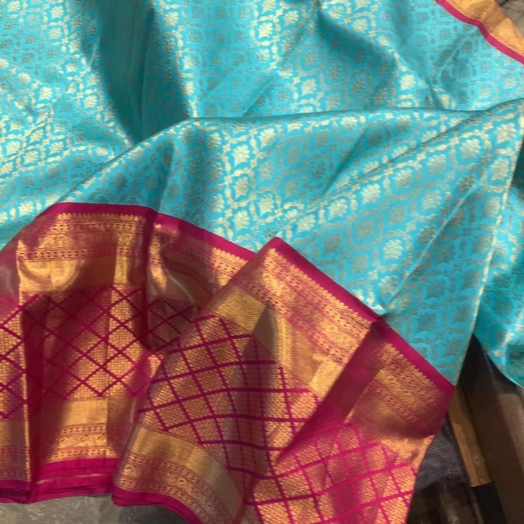 Multi Colour Kanchipuram Silks