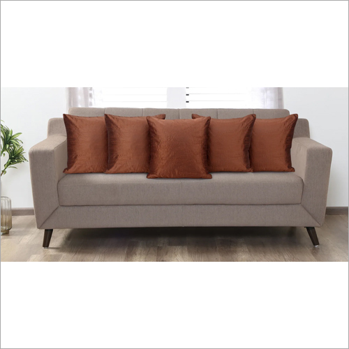 सोफा लाइट ब्राउन कुशन कवर