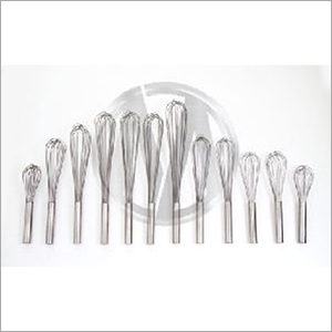 स्टेनलेस स्टील व्हिप का आकार: विविध