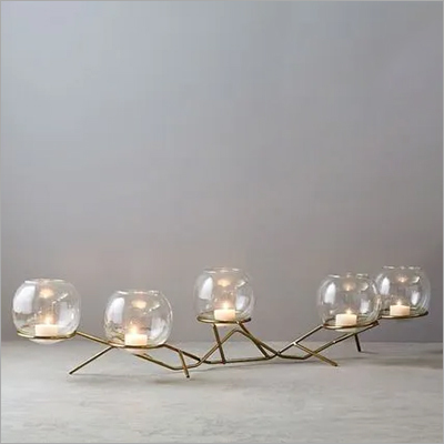 मेटल 121 आयरन कैंडल स्टैंड