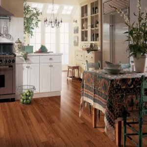 गुलाब लकड़ी का फर्श