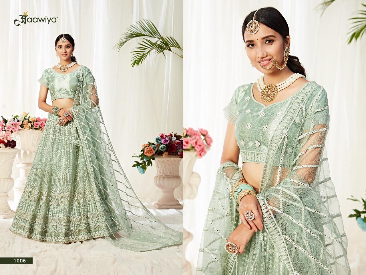 Traditional Agnilekha Vol-1 Heavy Net With Satin Silk Lehengha Choli