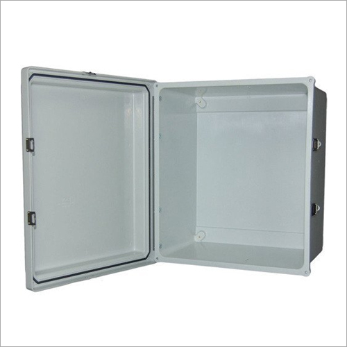 FRP Junction Box - Fiberglass Reinforced Plastic, 12x12x12 Inches, Grey Color , IP65 Rated for Water and Dust Resistance, 1 Year Warranty