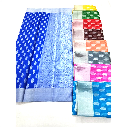 Ladies Printed Silk Saree - Color: As Per Client Requirment.