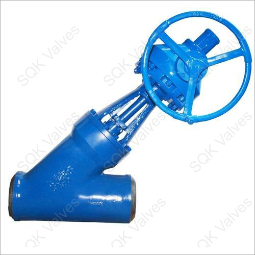 Y Type Globe Valve - Stainless Steel, ASME Class 150 to Class 2500 | Rugged, Durable, Tight Sealing, Ball-Type Disc