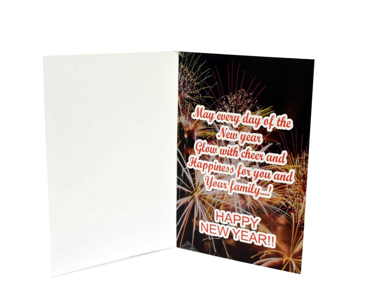 Happy New Year Greeting Card