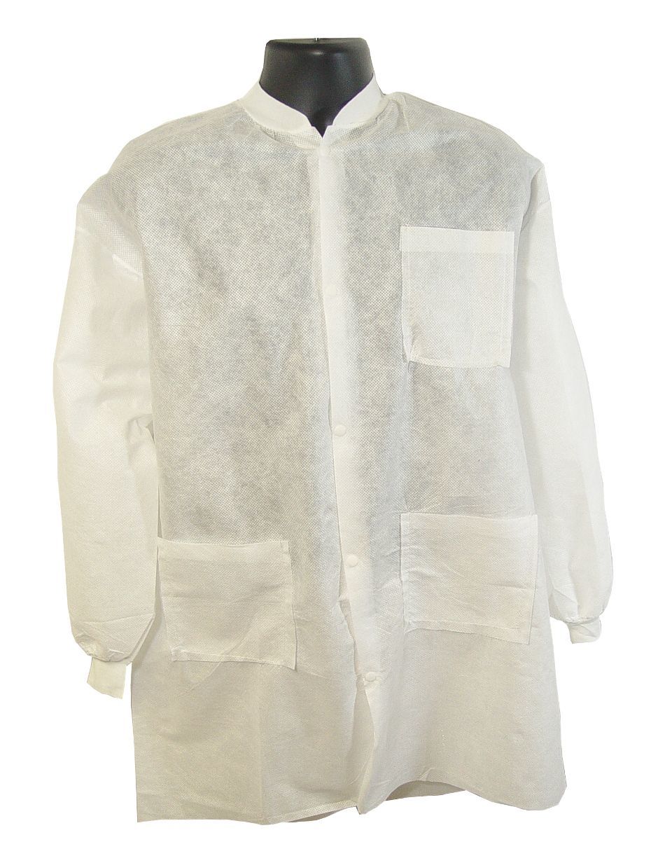 Disposable Pant Shirt - Non Woven G 9 Material, Regular Fit, White | Easy To Use, Comfortable For Hair Dye & Various Professional Environments