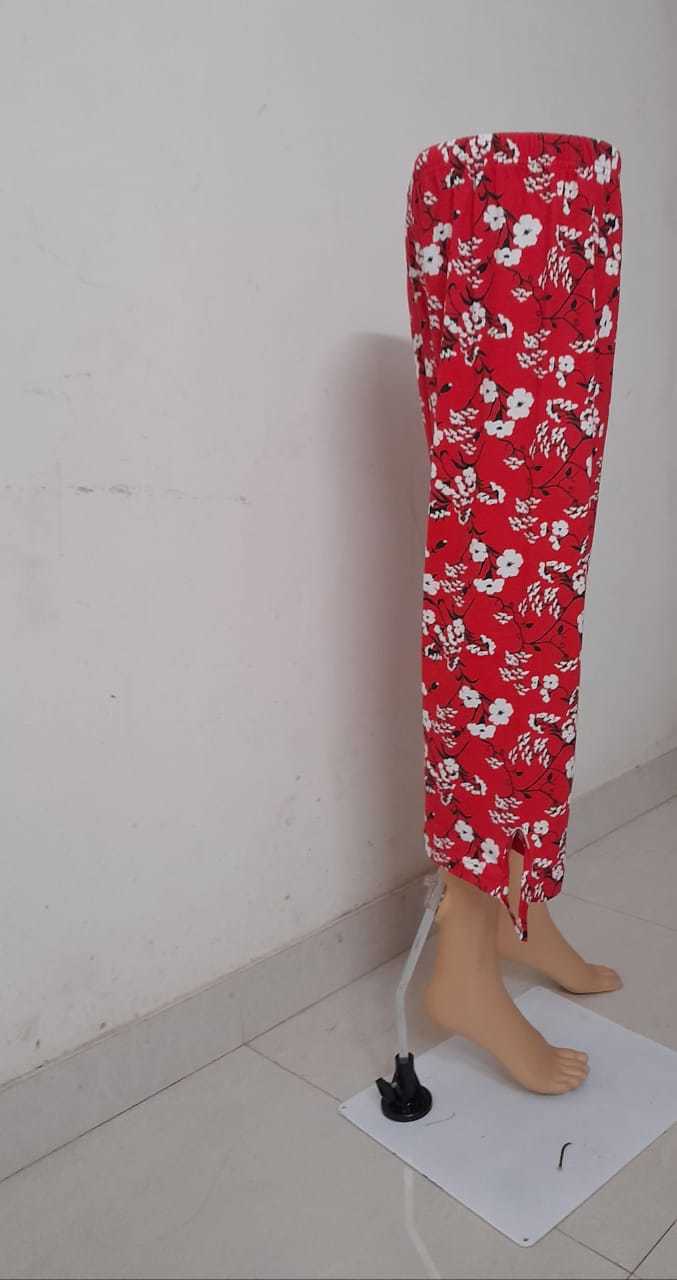 Ladies Printed Cotton Capris