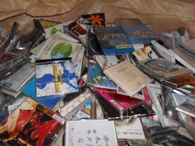Dvd Cd Whole Disc Mixed Scrap - Pp & Gpps Case Material Mixed Color | Abundant Supply Of Whole Discs Small Quantity Available