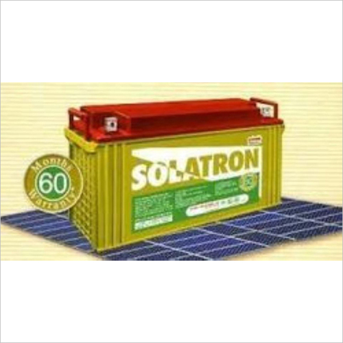 Exide Solar Battery - Color: As Per Industry Standards
