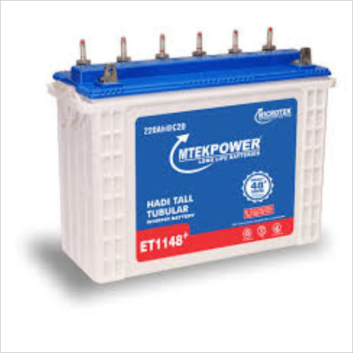MICROTECK Tubular Battery - 12V, 7AH to 200AH | Lead Terminals, 2 to 5 Years Life Span, Lower Self Discharge, Ideal for Cars, Medical Equipment, Solar Systems, and More