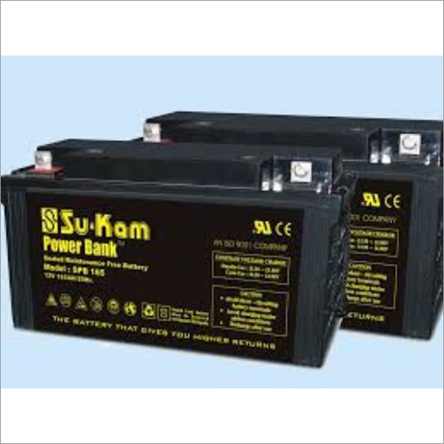 Sukam Ups Battery - 7AH to 200AH (12V) | Lead Terminal, 2 to 5 Years Life Span, Lower Self Discharge, Operating Temperature -20°C to 50°C