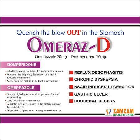 Pharmaceutical Medicines Omeraz-D