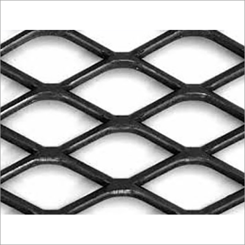 Expanded Metal Wire Mesh - Steel, 4ft X 8ft Sheet Size | Galvanized Finish, 1/2 Inch Mesh Size, Silver Color, Durable And Low Maintenance