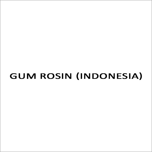 Gum Rosin (Indonesia) Supplying Service