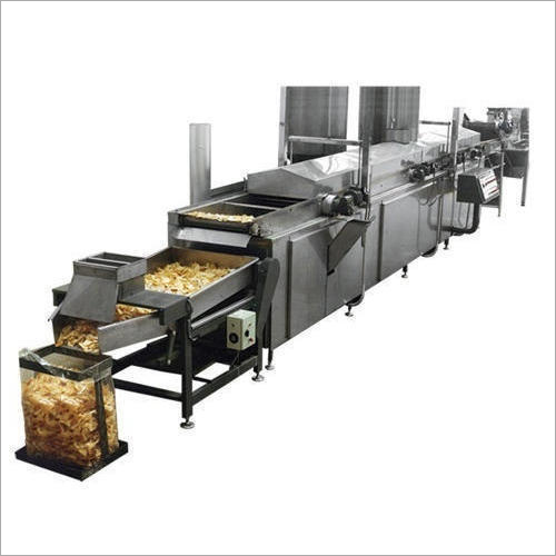 Automatic Potato And Banana Chips Process Line Capacity: 200-300 Kg/Hr