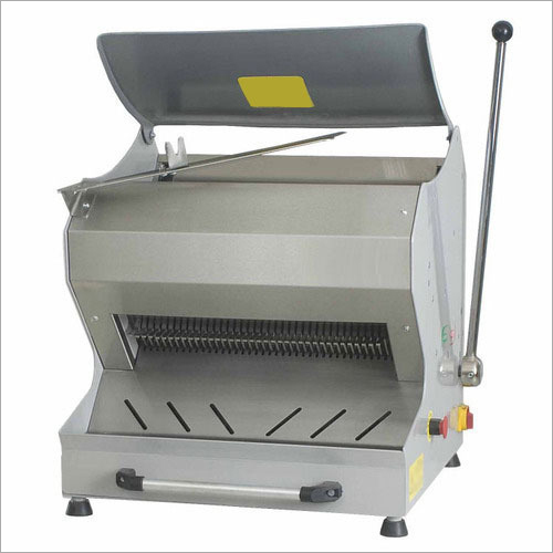 Bread Slicer Machine - 220V Electric, 59 Kg Weight | Stainless Steel, Automatic Operation, Ergonomic Handle, Customizable Thickness Adjustment