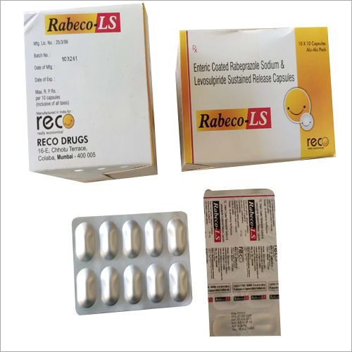 Enteric Coated Rabeprazole Sodium And Levosulpride Sustained Release Capsules General Medicines