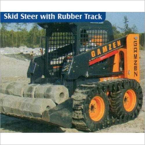 High Efficiency Skid Steer Loader With Rubber Track