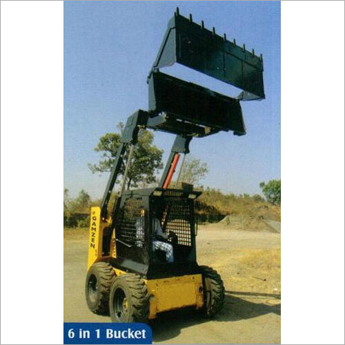6 In 1 Bucket Loader Road Construction
