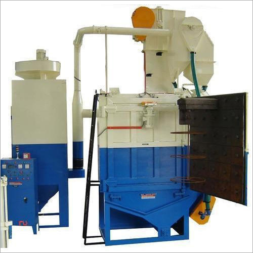 Long Service Life Hanger Type Shot Blasting Machine For Heat Treatment Industries