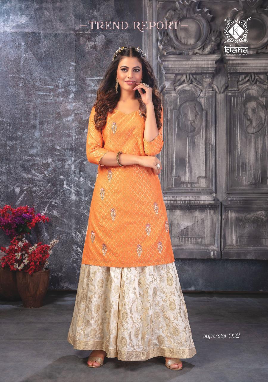 Superstar Ensemble - Chanderi Silk, Lurex Silk, Cotton & Naznin | Traditional Handworked Skirt Plazzo, Crop Top, Skirt & Dupatta, Sizes M To 3xl