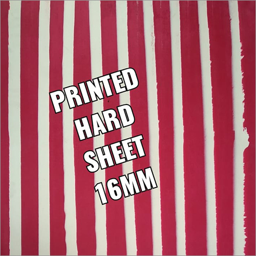 16 Mm Printed Hard Sheet