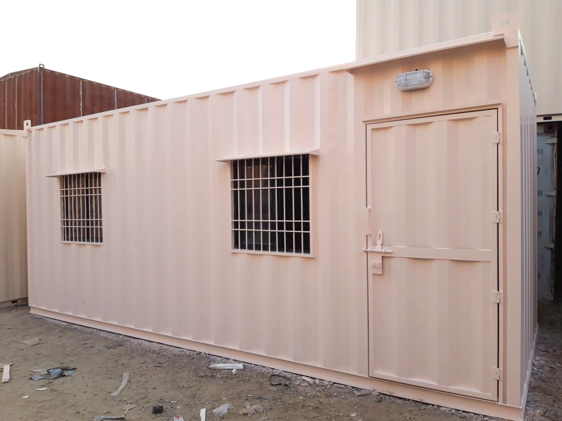 Portable Cabin - 20x8x8.5 Ft | Ready To Use Site Office With Spacious Internal Layout